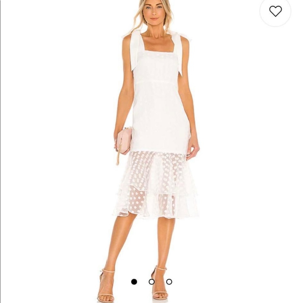Lovers and friends day keeper midi dress.